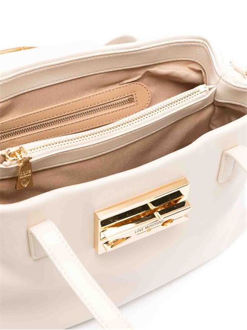 BORSA PU AVORIO LOVE MOSCHINO | JC4163PP1MLM0/110